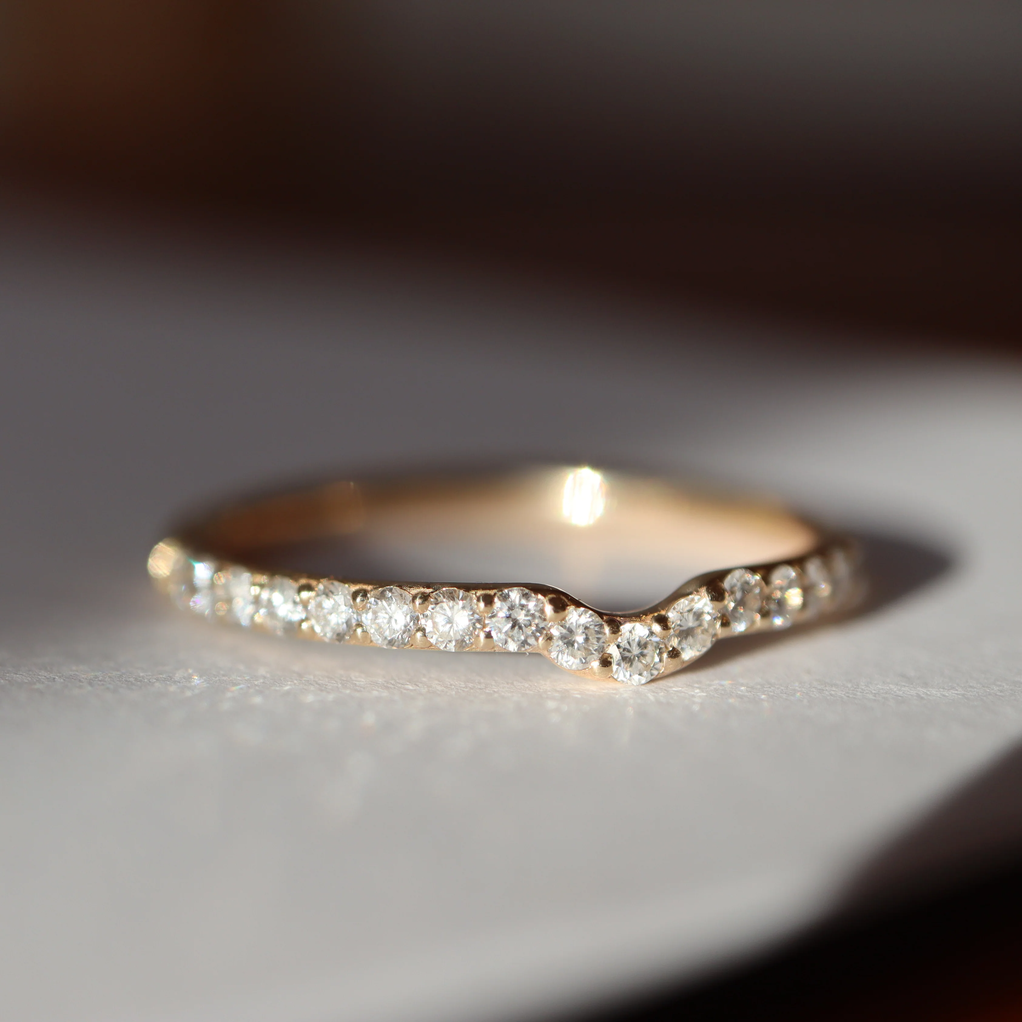 Edge Ring • White Diamond - Image 3