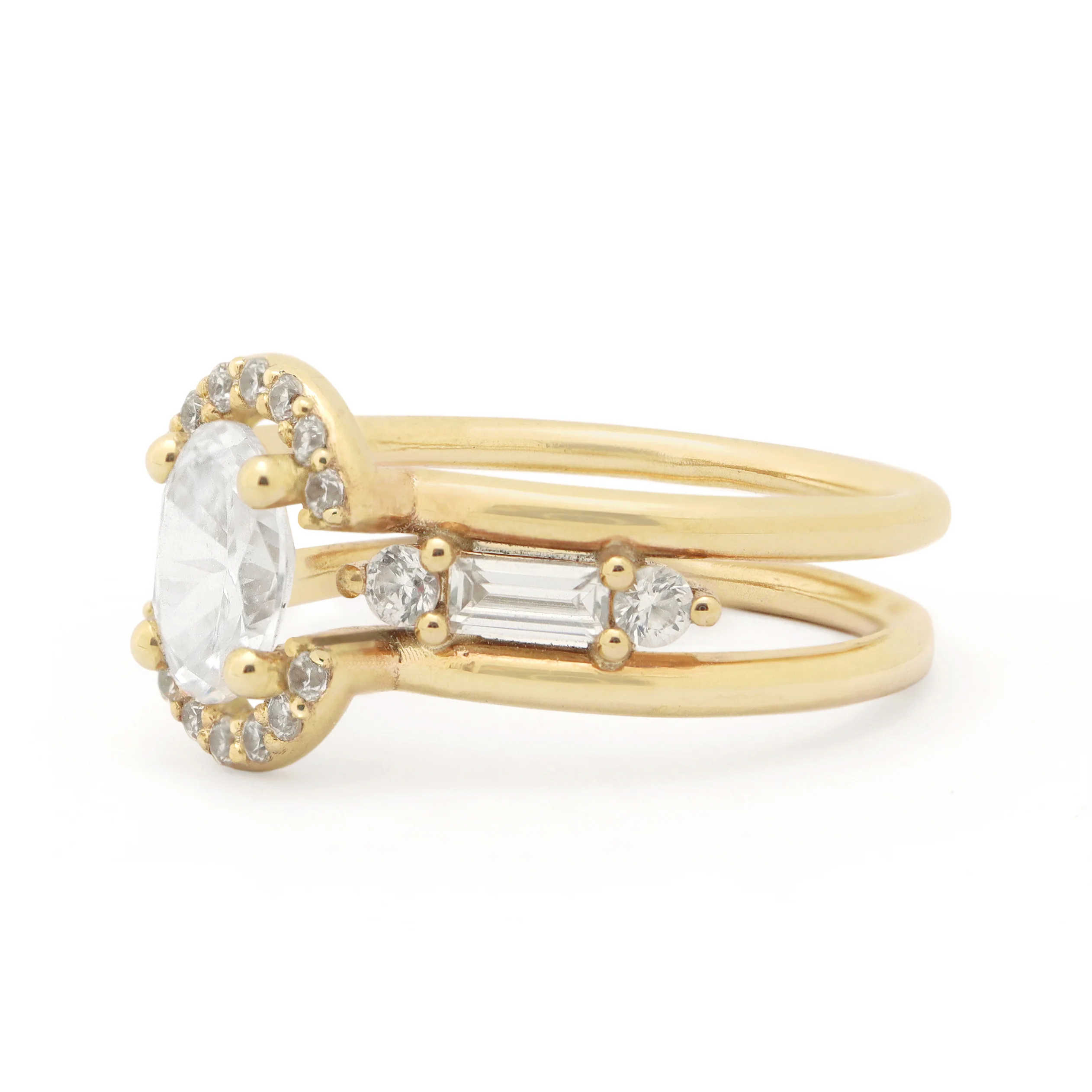 Floating Ring • Diamond • - Image 2