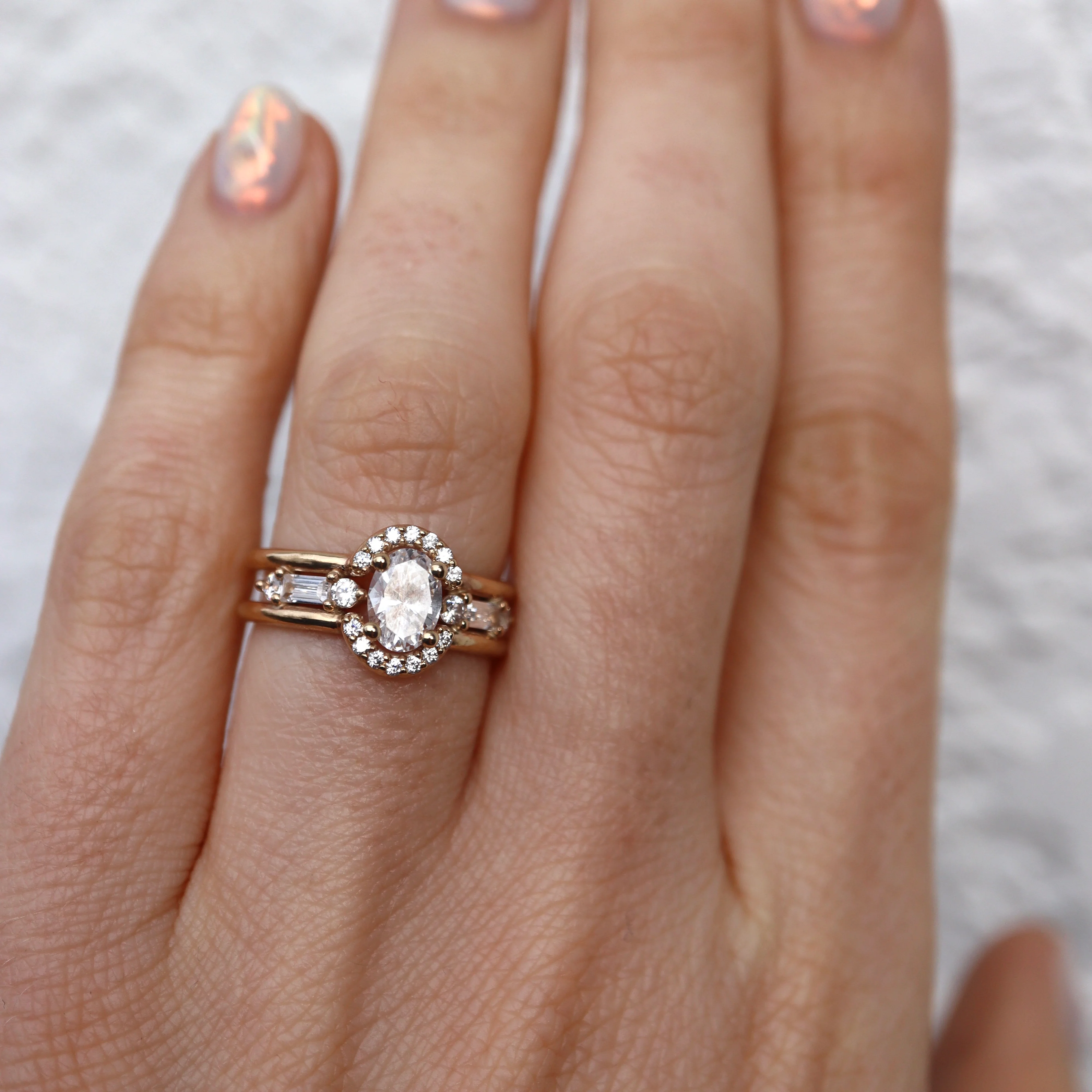 Floating Ring • Diamond • - Image 3