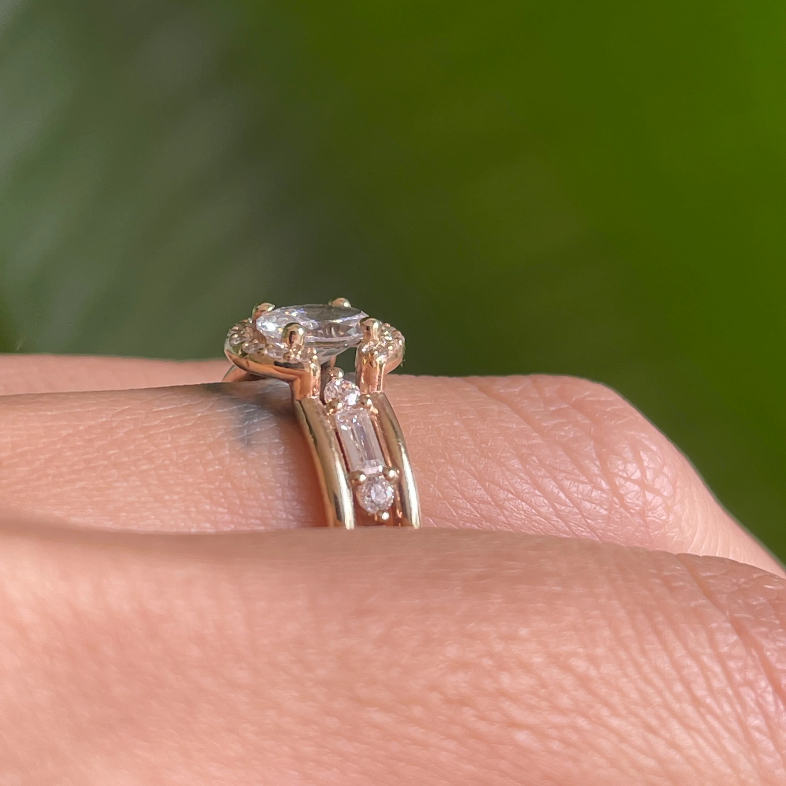 Floating Ring • Diamond • - Image 5