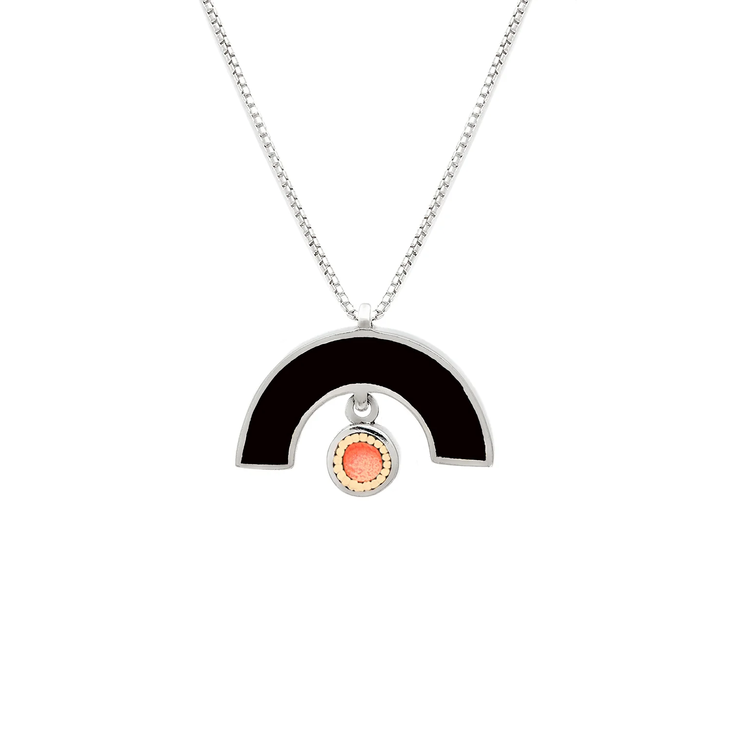 James Necklace • Solid Inlay • Black - Image 3