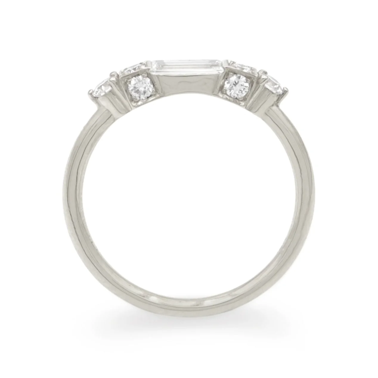 Lisa Ring • White Diamond • White Gold - Image 3