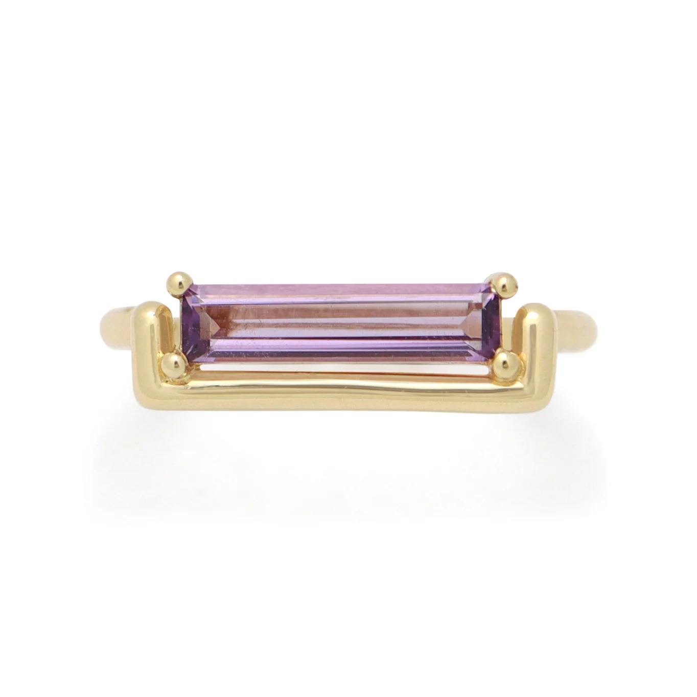 May Ring • Amethyst • Yellow Gold • Sold Out • - Image 2