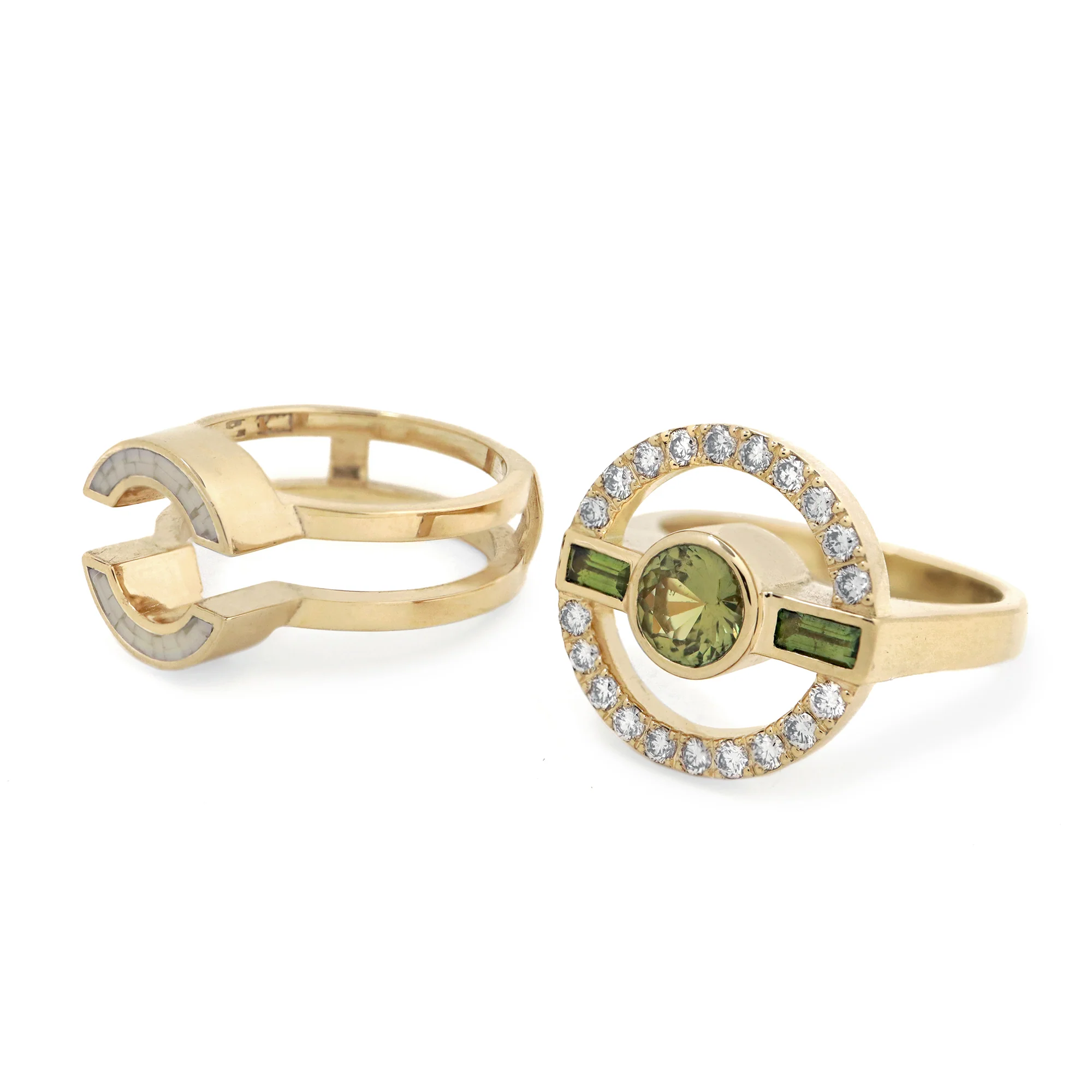 Sophie Ring • Green Sapphire • - Image 3
