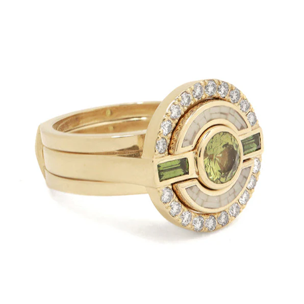 Sophie Ring • Green Sapphire • - Image 4