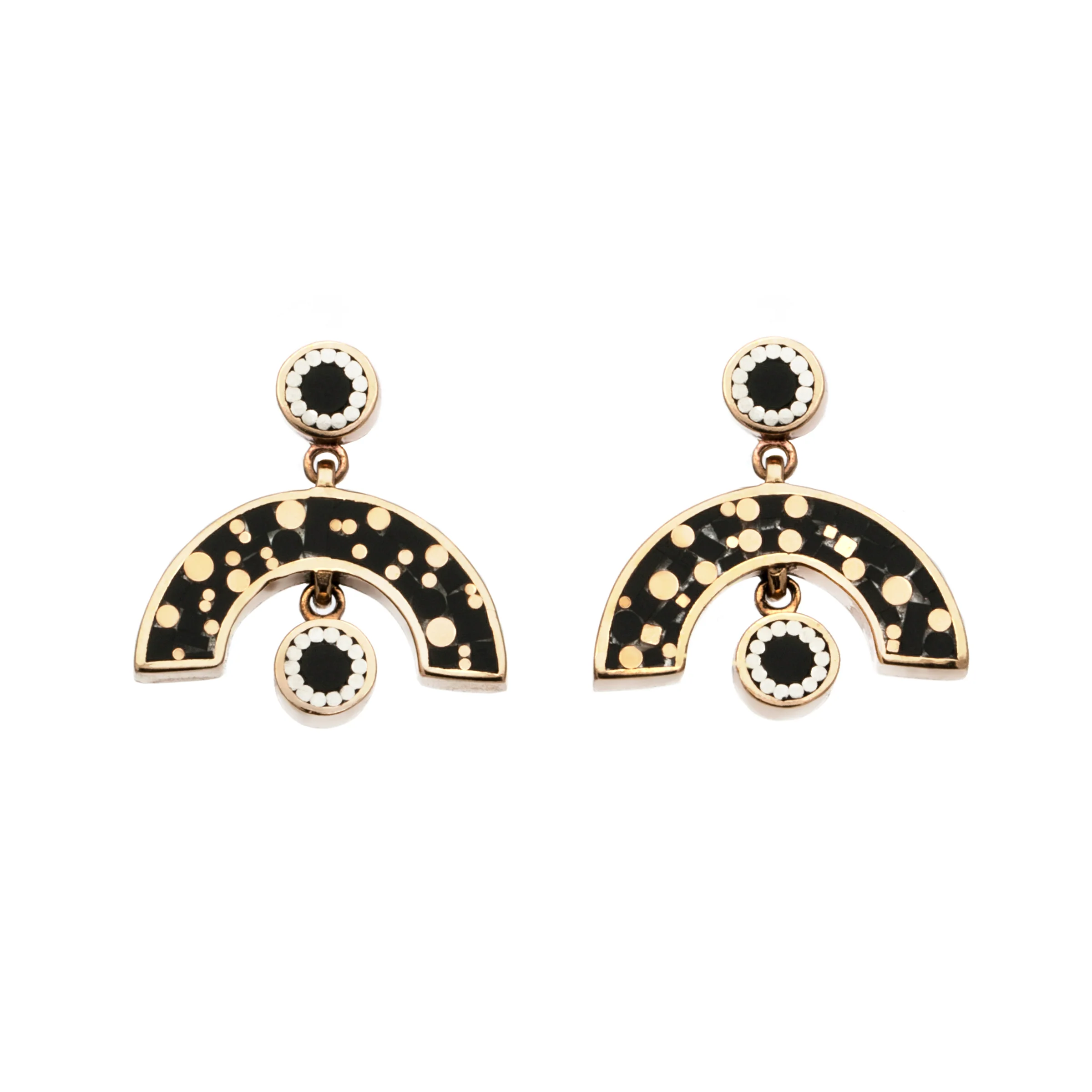 Inlay Earrings