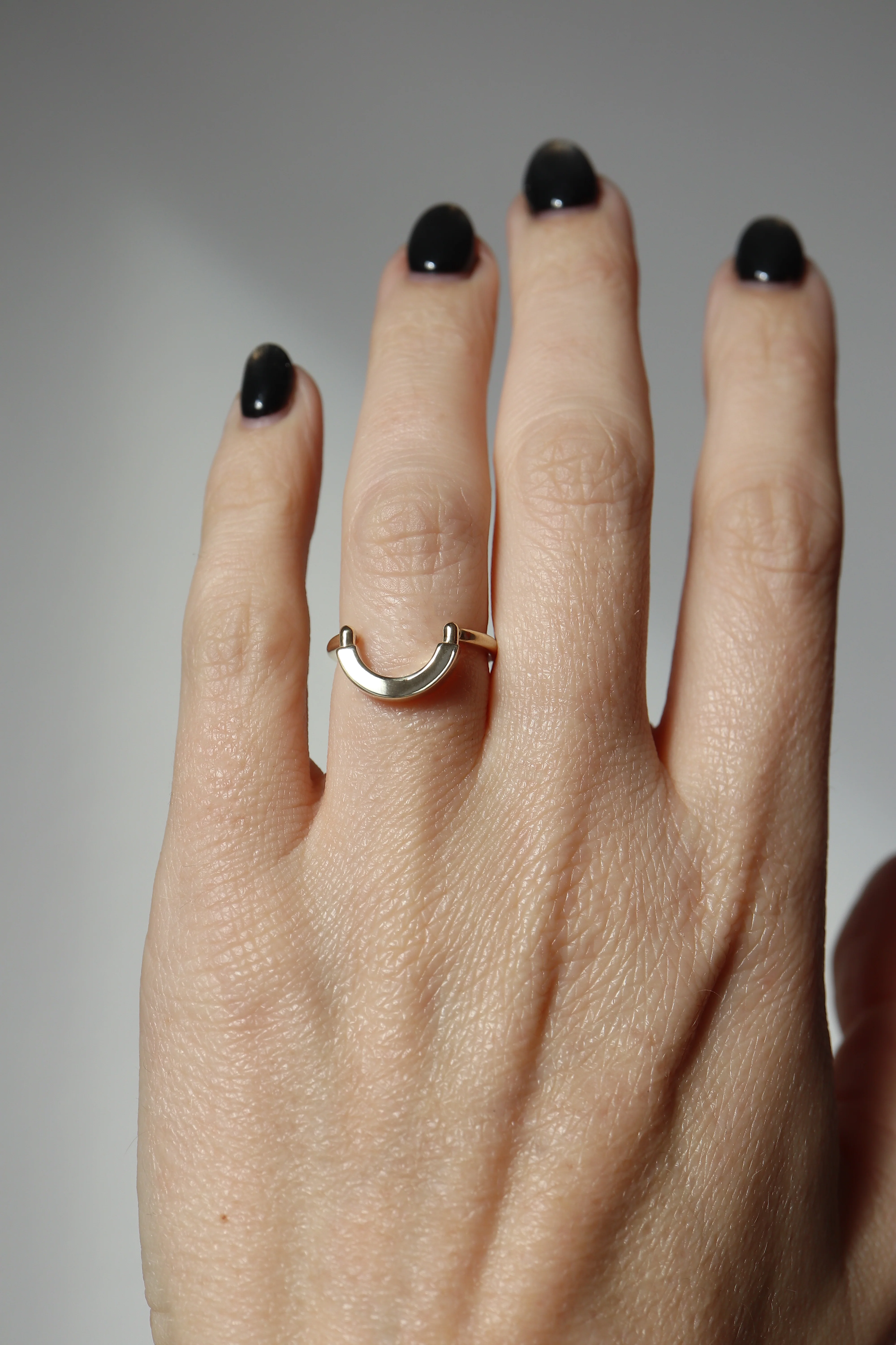 Tide Ring • Solid • Yellow Gold - Image 5